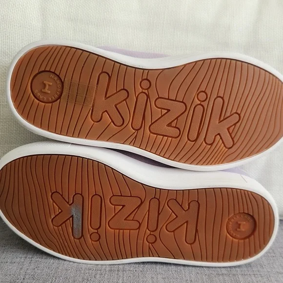 Kizik Lavender Canvas Sneakers Size 13 - Picture 2 of 4